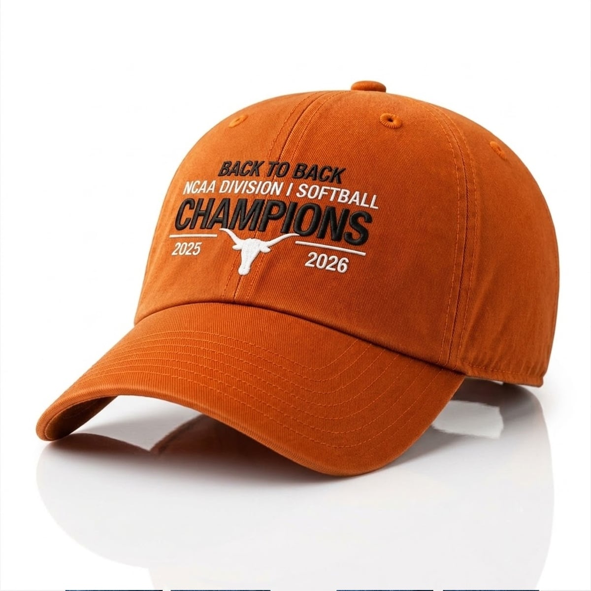 2026 Texas Softball Back To Back National Champions Hat 1 2026 Texas Softball Back To Back National Champions Hat 1