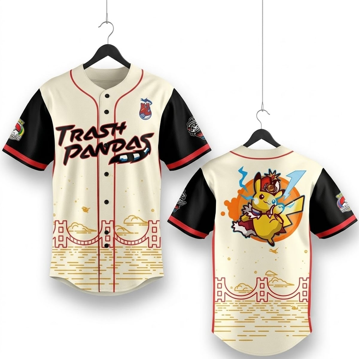 2026 Trash Pandas Pokemon Worlds Night Jersey 1 2026 Trash Pandas Pokemon Worlds Night Jersey 1