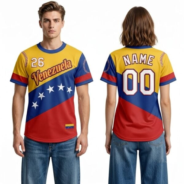 2026 Venezuela World Cup Soccer Jersey - Grishko