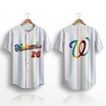 2026 Washington Nationals Pride Night Jersey
