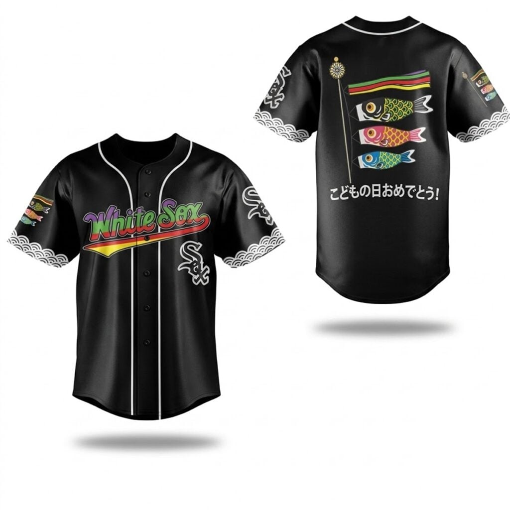 2026 White Sox Happy Childrens Day Japan Heritage Jersey 1