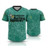 2026 Worcester Kelley Squares Green Theme Night Jersey