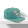 2026 Worcester Red Sox Green Kelly Squares Theme Night Hat 1