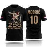 2026 World Cup Luka Modric 200 Games Infinite Legacy Shirt