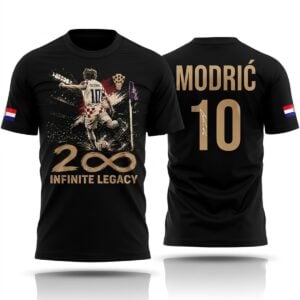 2026 World Cup Luka Modric 200 Games Infinite Legacy Shirt