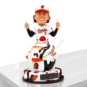 2026 Orioles Gunnar Henderson Ice Cream Helmet Bobblehead 1