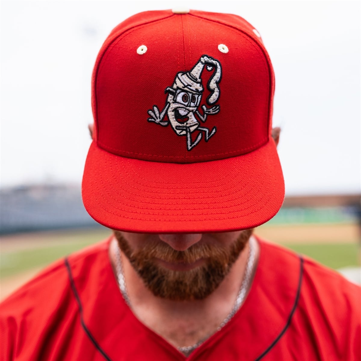 Rocket City Trash Pandas Alabama White Sauce Jersey 2026 Giveaway 4 4 2026 Rocket City Trash Pandas White Sauce Hat Cre X