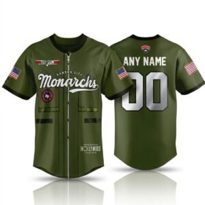 Kansas City Monarchs Top Gun Night Jersey 2026 Giveaway 1