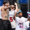 5 2026 Jose Alvarado NY Knicks Signature Flag Finals Shirt