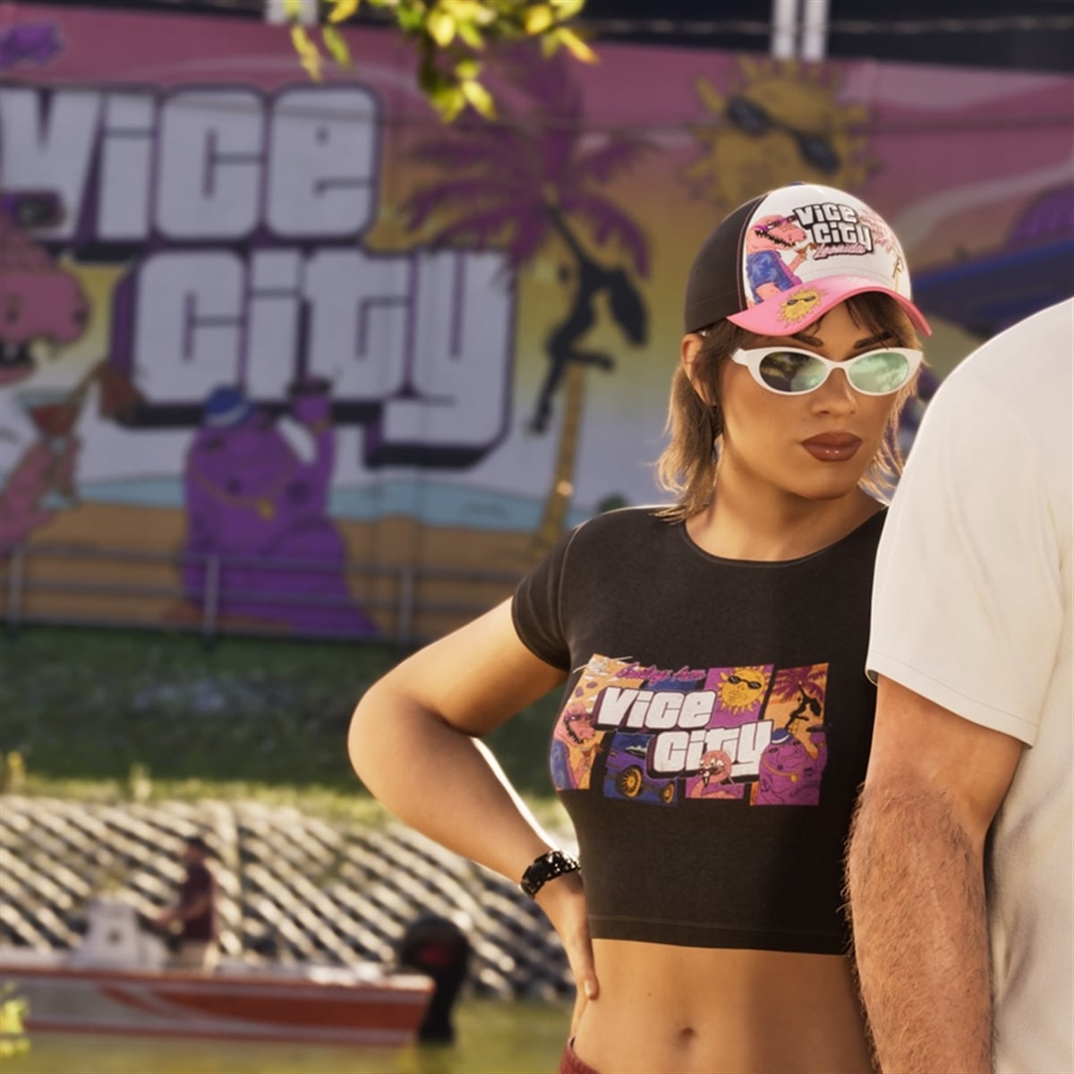 7 GTA 6 Lucia Greetings From Vice City Shirt