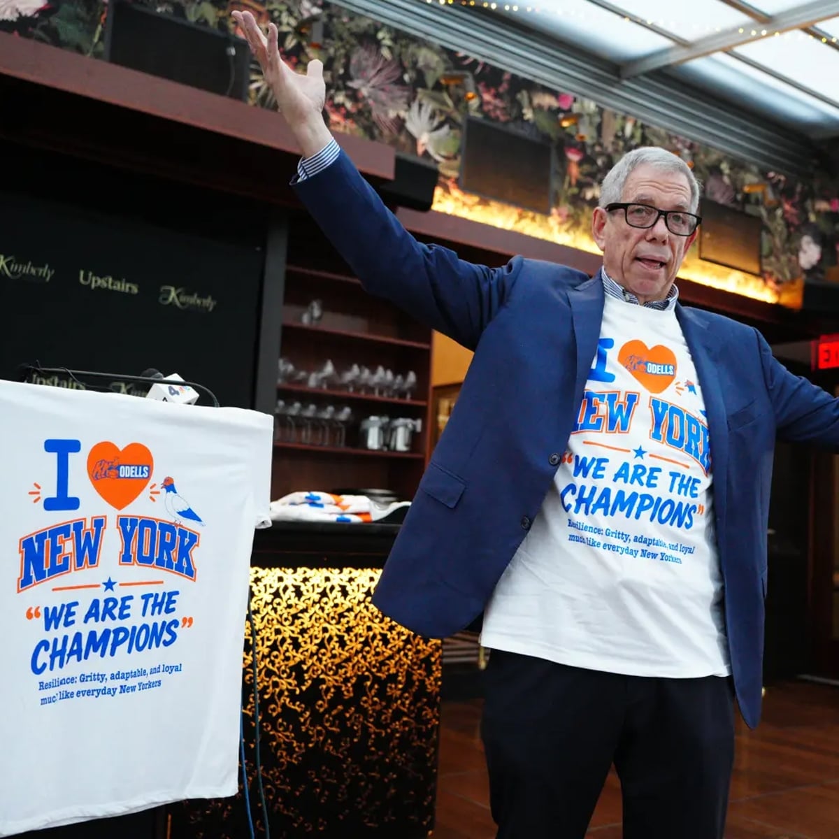 7 Mitchell Modell I Love New York We Are The Champions Knicks Shirt