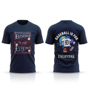 1 2026 Detroit Tigers Baseball Is For Everyone Shirt