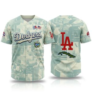 2026 LA Dodgers Cuban Heritage Night Hoodie 1