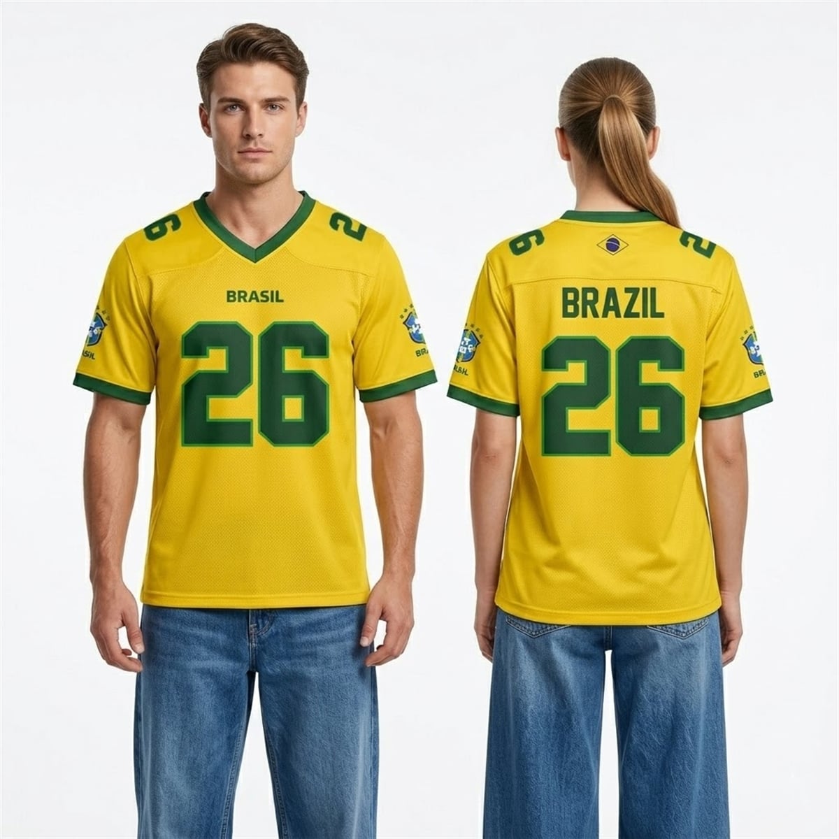 Brazil National Team 2026 World Cup Jersey 12 Brazil National Team 2026 World Cup Jersey 12