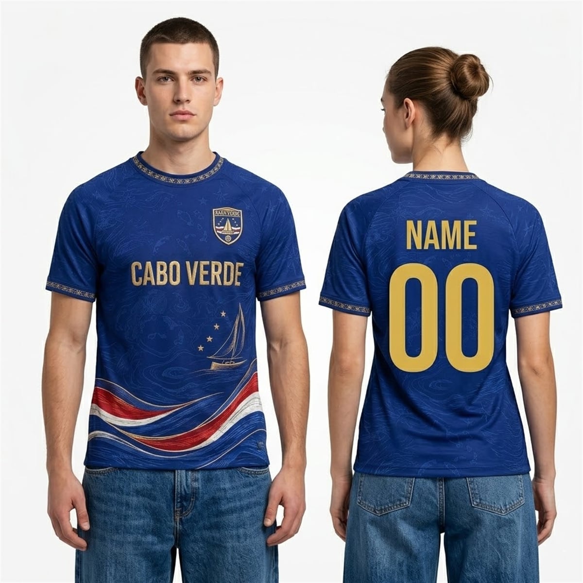 Cabo Verde FIFA World Cup 2026 Jersey 5 Cabo Verde FIFA World Cup 2026 Jersey 5