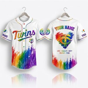 2026 Twins Love Equality Unity Respect Pride Jersey 1
