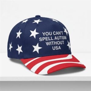 2026 You Can't Spell Autism Without USA Hat 1