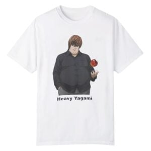 1 Heavy Yagami Light Death Note Apple Shirt 1