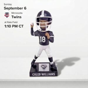White Sox Caleb Williams Bobblehead 2026 Giveaway 1