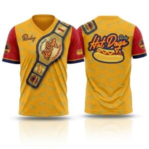 2026 Reading Fightin Phils Hot Dogs Jersey 1