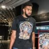 Karl Anthony Towns Tim Duncan Latrell Sprewell Spurs x Knicks Finals 1999 Shirt 5
