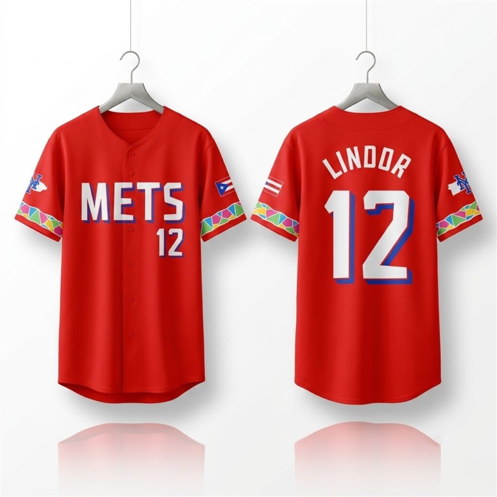 Mets Lindor Puerto Rican Heritage Night Jersey 2026 Giveaway 1