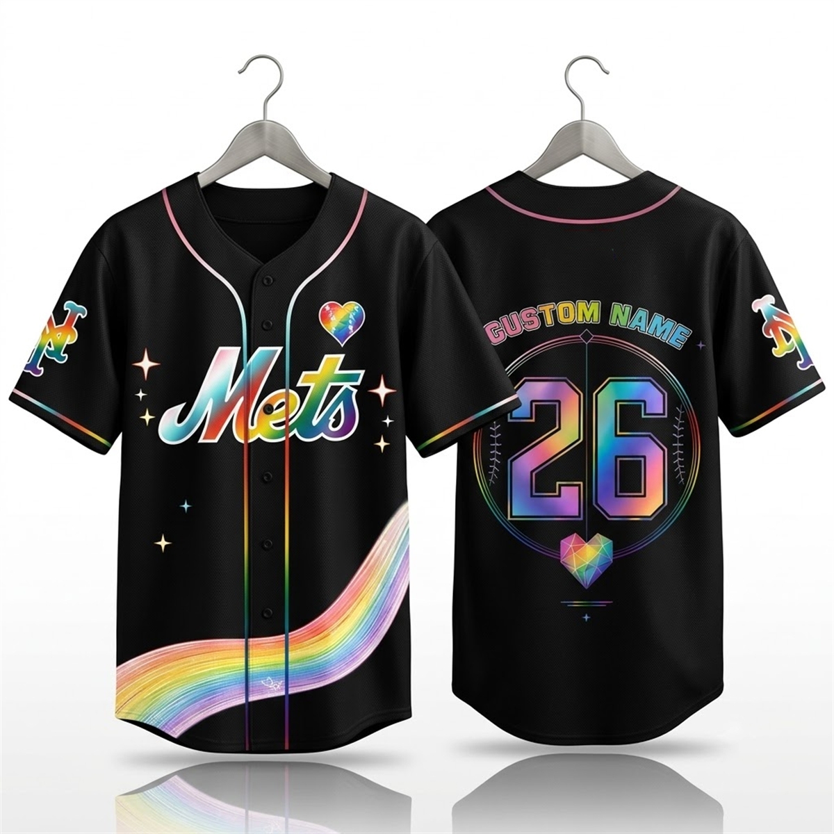 NY Mets Happy Pride Month 2026 Jersey 1 NY Mets Happy Pride Month 2026 Jersey 1