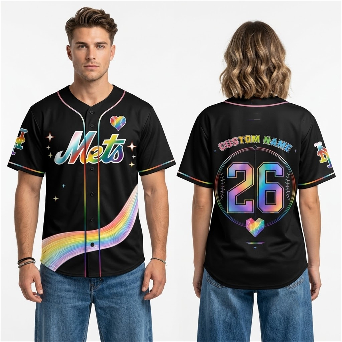 NY Mets Happy Pride Month 2026 Jersey 2 NY Mets Happy Pride Month 2026 Jersey 2