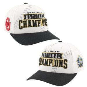 1 2026 Sooners World Series Champions Locker Room Hat