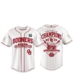 Oklahoma Baseball 2026 National Champions Men's College World Series Jersey