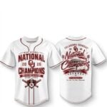 Oklahoma Snooners Baseball 2026 National Champions Jersey