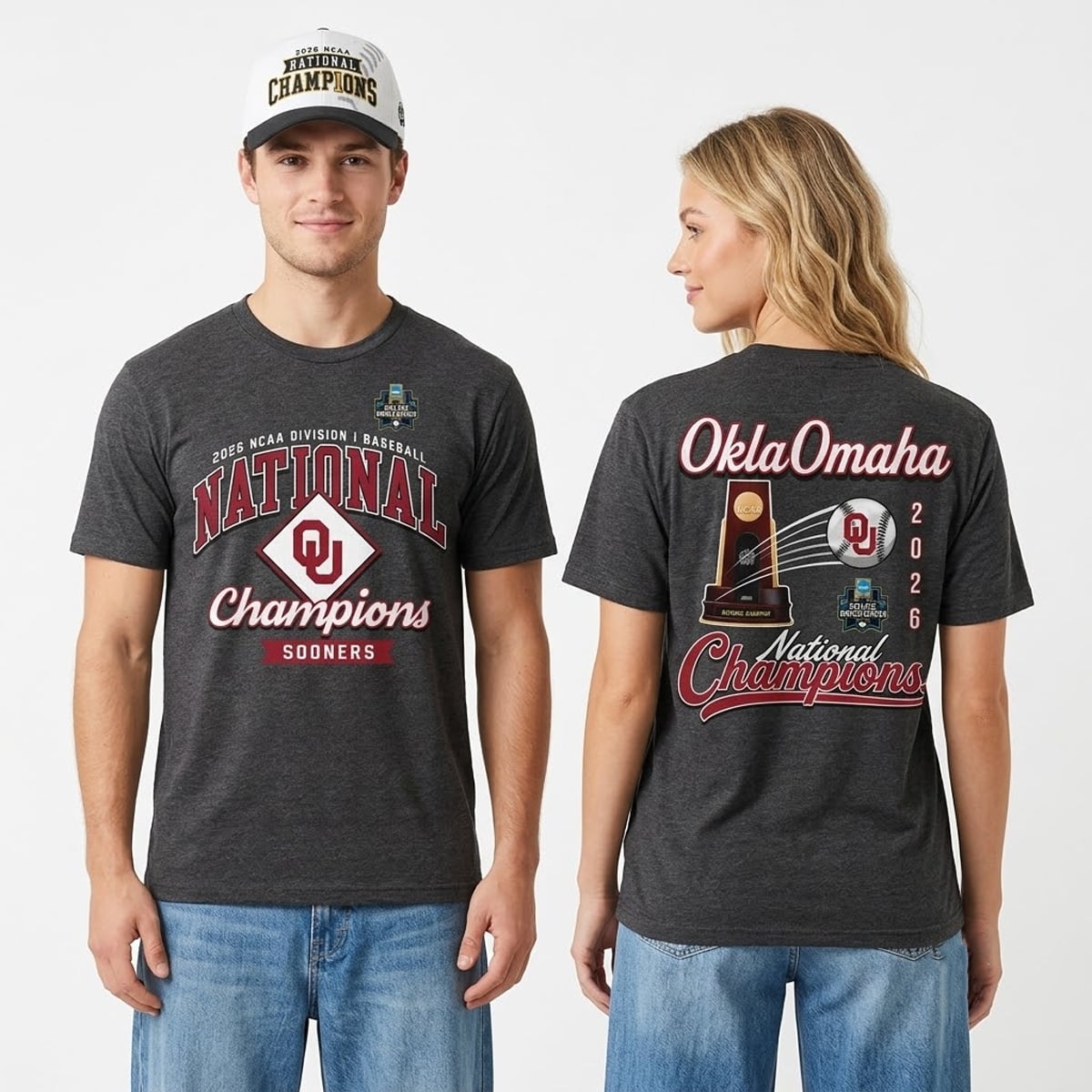 Oklahoma Sooners Crimson 2026 Baseball National Champions Shirt 4 Oklahoma Sooners Crimson 2026 Baseball National Champions OklaOmaha Shirt