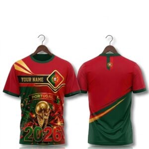 1 2026 Portugal National Soccer Team World Cup Shirt
