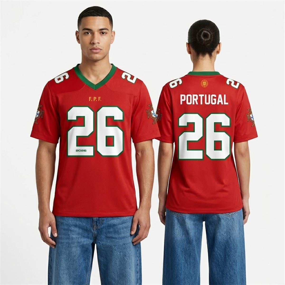 Portugal National Team 2026 World Cup Jersey 2 Portugal National Team 2026 World Cup Jersey 2