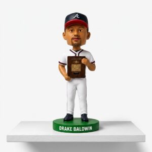 Braves Drake Baldwin Rookie Of The Year Mini Bobblehead 2026 Giveaway 1