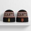 SF Giants Pediatric Cancer Awareness Beanie Hat 2026 Giveaway 1