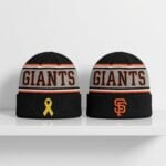 SF Giants Pediatric Cancer Awareness Beanie Hat 2026 Giveaway