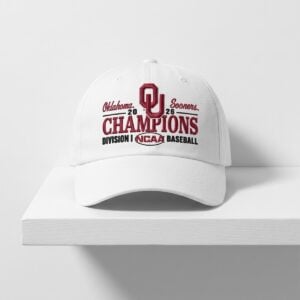 2026 Sooners Champions Division I Baseball Champions Hat 1