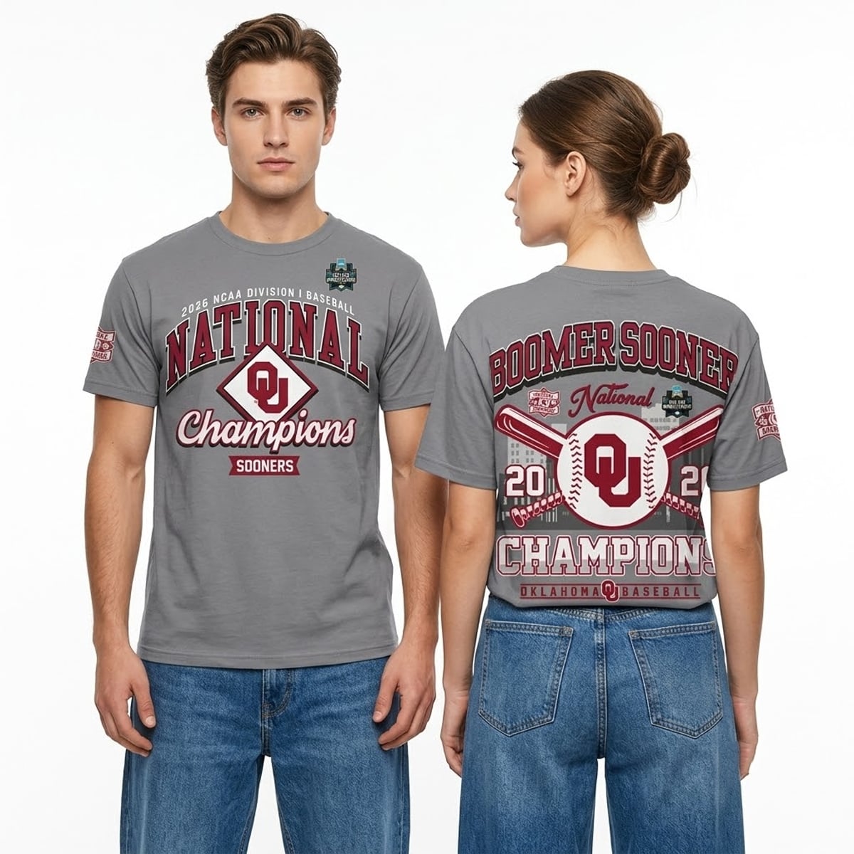 Sooners 2026 Baseball Men's College World Series Champions Shirt Sooners 2026 Baseball Men's College World Series Champions Shirt