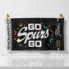 Spurs 2026 Finals Western Conference Champions Go Spurs Go Flag 0