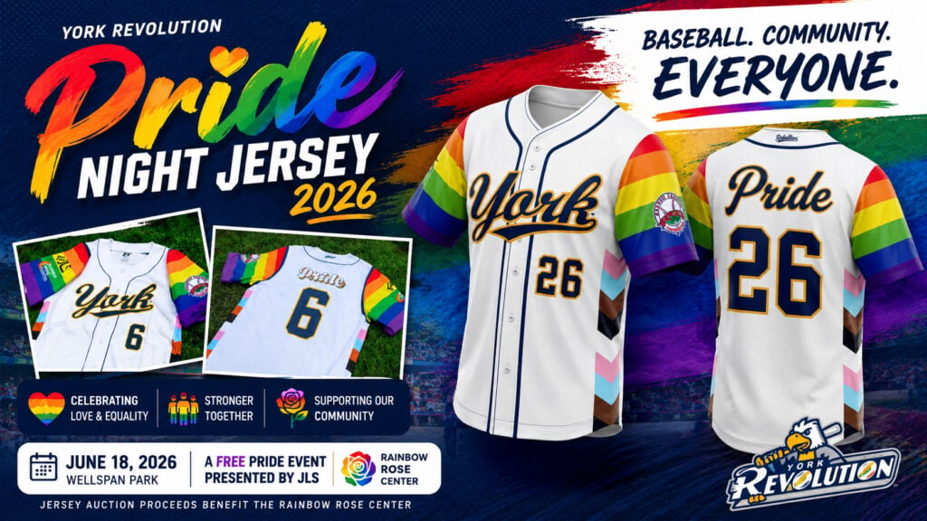 The Complete Guide to the York Revolution Pride Night Jersey 2026 Giveaway