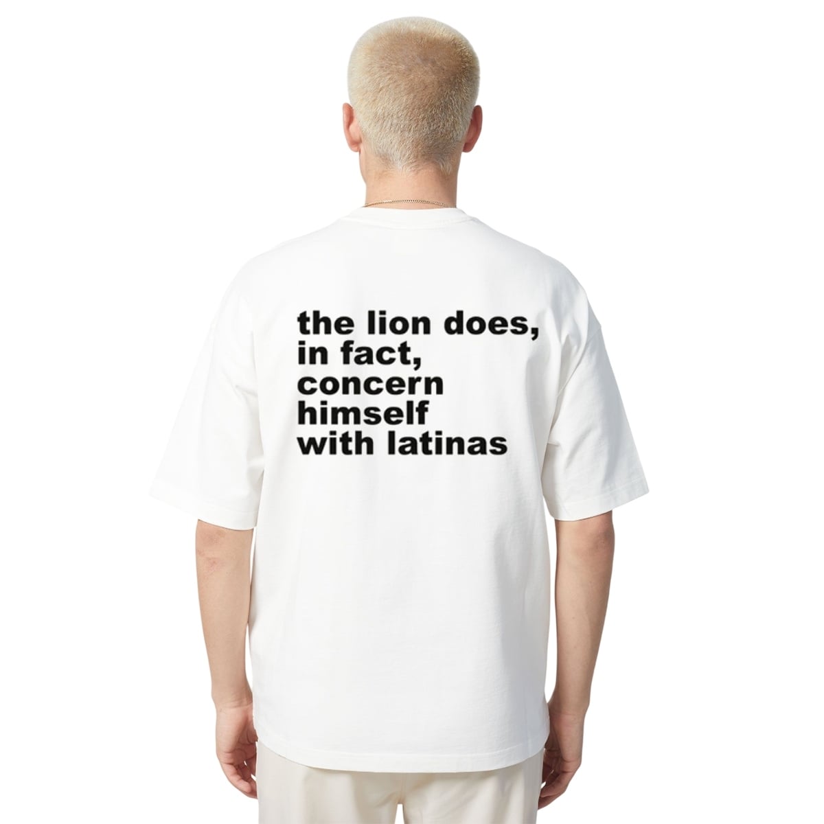 The Lion Does In Fact Concern Himself With Latinas Shirt 2 The Lion Does In Fact Concern Himself With Latinas Shirt 2