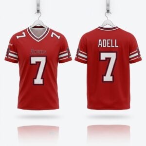 2026 LA Angels Jo Adell Football Jersey Giveaway 0