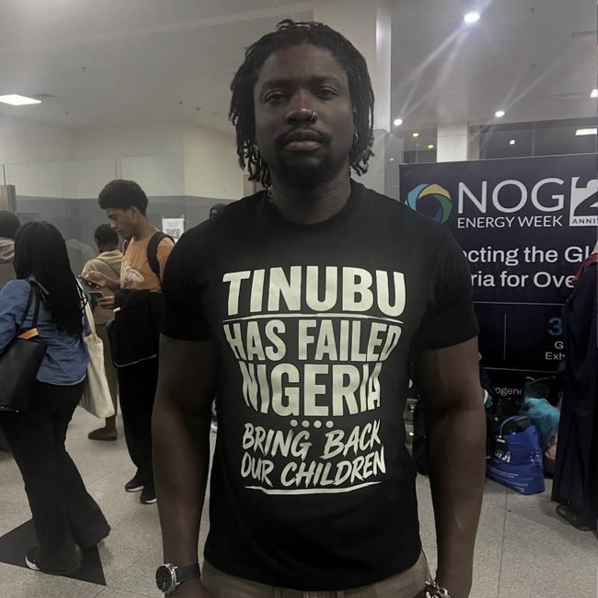 VeryDarkMan Tinubu Has Failed Nigerian Bring Back Our Children Shirt