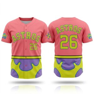 Astros SpongeBob Night Jersey 2026 Giveaway 1