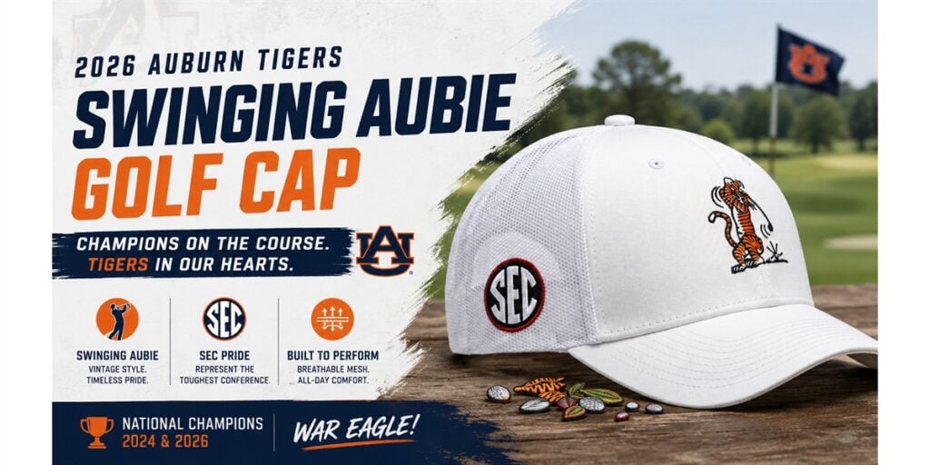 Where to Buy Your 2026 Auburn Swinging Aubie Golf Hat