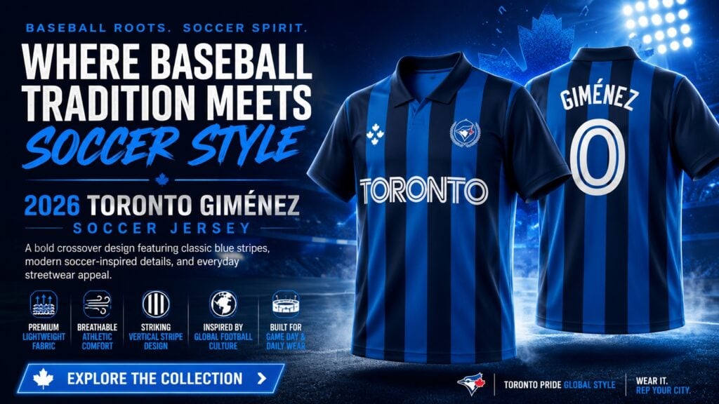 Where to Buy Your 2026 Giveaway Toronto Blue Jays Andres Gimenez Soccer Jersey