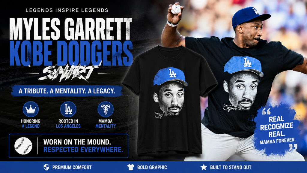 Where to buy this Dodgers Myles Garrett Kobe Shirt
