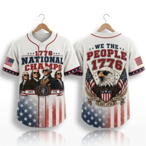 1776 National Champs We The People 1776 250Th USA Jersey 1
