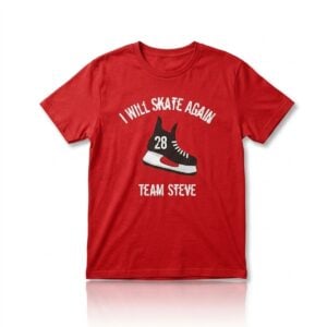 1 James Jimmy Neary I Will Skate Again Team Steve Shirt